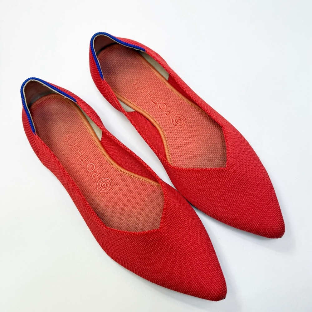 Rothy's Pointed Knit Flats size 9.5